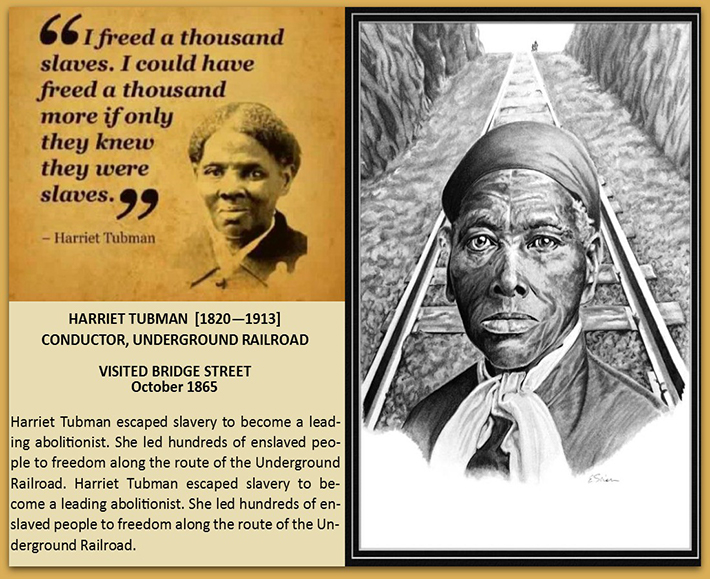 Harriet Tubman Visits Bridgestreet