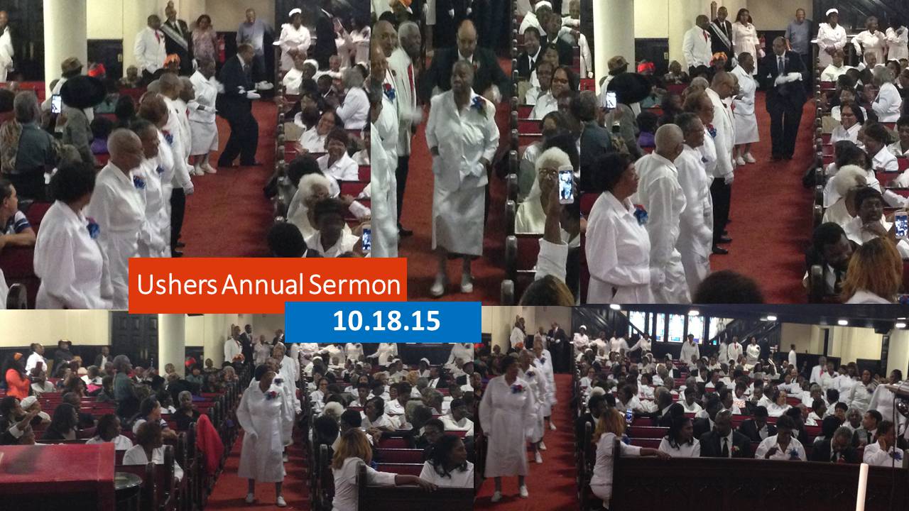 Ushers Annual Sermon
